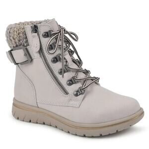 Cliffs by White Mountain Women's Hearty Lace-Up Hiker Booties Size 8.5